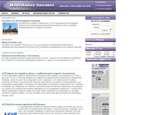 Tablet Screenshot of novedadesfiscales.com.ar